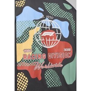 NWT Men’s Formula 1 Camo Graphic Tshirt Black Black XL F1 Shirt Racing New